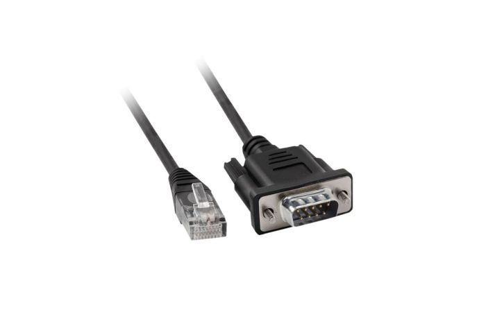 Kabelis komutacinis 3m RJ45-SUB-D 9 RS232 Modicon - SCHNEIDER ELECTRIC