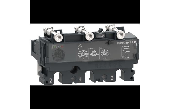 Modulis apsaugos 3P 250A Micrologic 2.2M MA220 ComPacT - SCHNEIDER ELECTRIC