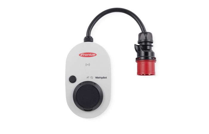 Stotelė įkrovimo su CEE kištuku 22kW 32A 400V T2 lizdas nešiojama Wattpilot Go 22 J 2.0 - FRONIUS