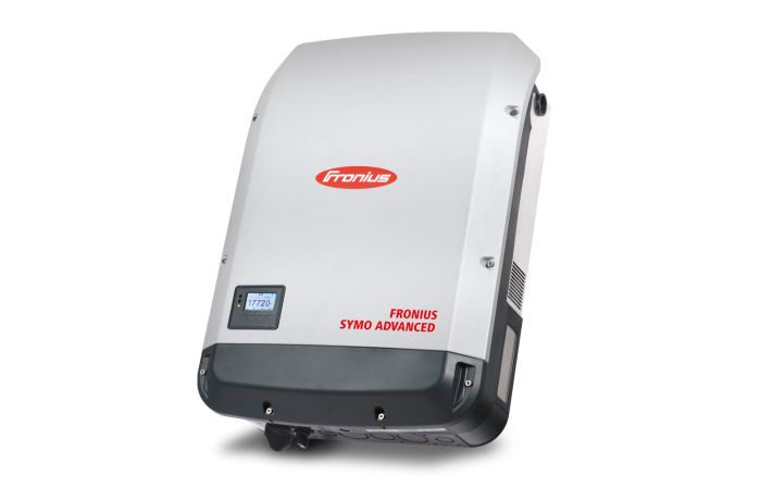 Inverteris saulės elektrinės 3F 20kW 2-MPPT 27A 1000V DC WLAN/LAN/RS485/DI-DO su ekranu Symo Advanced 20.0-3-M - FRONIUS
