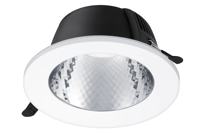 Šviestuvas į/l LED 12W IP20/54 3000K 1200lm D-150mm H-82mm DN070B LED12/830 12W 220-240V D150 RD EU Ledinaire Recessed Downlight - PHILIPS