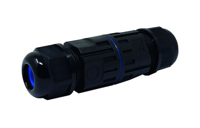 Mova sujungimo 3x0.75-2.5mm2 dviguba su gnybtais ir sandarikliais IP68 PMC3P - PROTEC