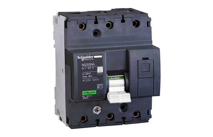 NG125NA 3P 63A AUTOMAT.JUNGIKLIS, 18889, FINAL DISTRIBUTION DEVICES AND SYSTEMS, MULTI9 REMAINING, SWITCHES - SCHNEIDER ELECTRIC (pavadinimas tikslinamas)