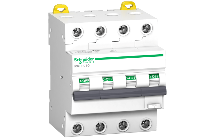 Acti9 IC60 RCBO 4P 10A MA C 6kA A, A9D67410, FINAL DISTRIBUTION DEVICES AND SYSTEMS, ACTI9 (IC), DC4 - SCHNEIDER ELECTRIC (pavadinimas tikslinamas)