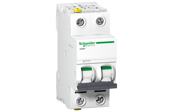 ACTI9 IC60H 2P 6A C autom atinis jungiklis, A9F07206, FINAL DISTRIBUTION DEVICES AND SYSTEMS, ACTI9 (IC), MCB - SCHNEIDER ELECTRIC (pavadinimas tikslinamas)