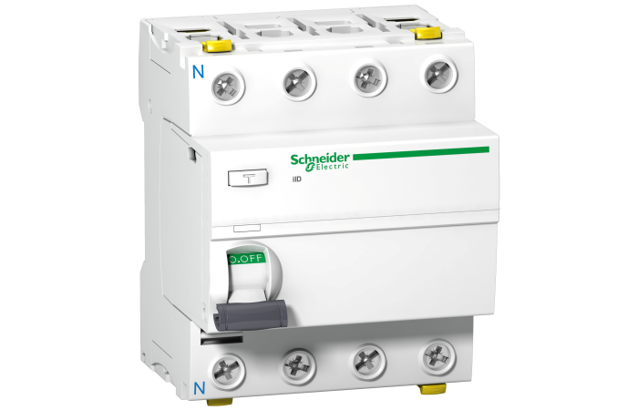 Acti9 IID 4P 25A 30MA CCB, A9Z21425, FINAL DISTRIBUTION DEVICES AND SYSTEMS, ACTI9 (IC), DC4 - SCHNEIDER ELECTRIC (pavadinimas tikslinamas)
