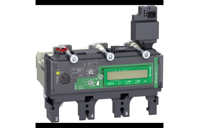 Apsaugos modulis NSX400 A C 3P3D 400A 7.3E, C4037E400, LV POWER CIRCUIT BREAKERS AND SWITCHES, MCCB OPTIMUM OFFER, COMPACT NSX - SCHNEIDER ELECTRIC (pavadinimas tikslinamas)