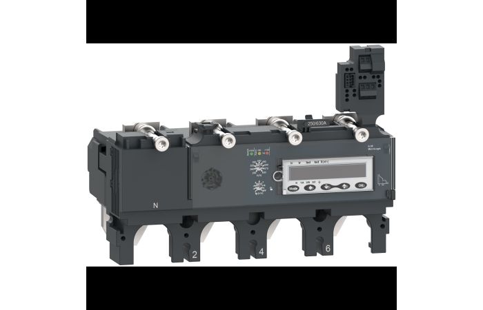 Apsaugos modulis NSX400 A C 4P4D 400A 6.3E, C4046E400, LV POWER CIRCUIT BREAKERS AND SWITCHES, MCCB OPTIMUM OFFER, COMPACT NSX - SCHNEIDER ELECTRIC (pavadinimas tikslinamas)