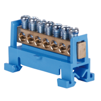 Gnybtas 7x16mm2 mėlynas N7 - POLLMANN