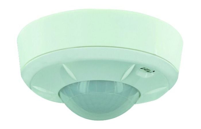 Jutiklis būvio v/t IP20 2300W H-2.5m D-4m 360 laipsnių baltas PPMMAP - PROTEC