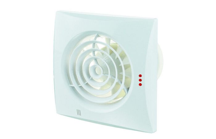 Ventiliatorius 100mm su laiko rele 2-30min 97m3/val 25dB(A) 7.5W 230V IP45 PSQLKT100 - PROTEC