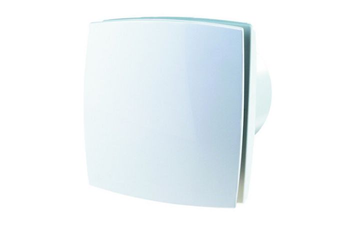 Ventiliatorius 100mm su laiko 2-30min 60m3/val 33dB(A) 5.5W IP34 Premium PPQLKT100 - PROTEC