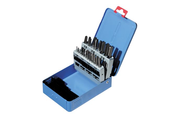 Komplektas frezų dėžutėje DIN352 HSS - CIMCO