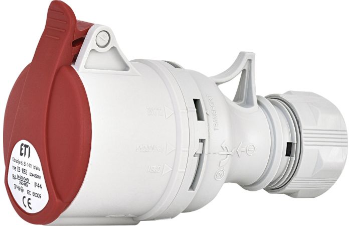 Lizdas CEE a/k 5P 16A 400V IP44 ES 1653 - ETI