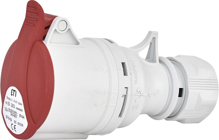 Lizdas CEE a/k 5P 32A 400V IP44 ES 1653 - ETI