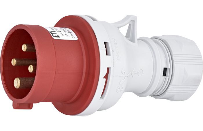 Kištukas CEE a/k 4P 16A 400V IP44 EV 1643 - ETI