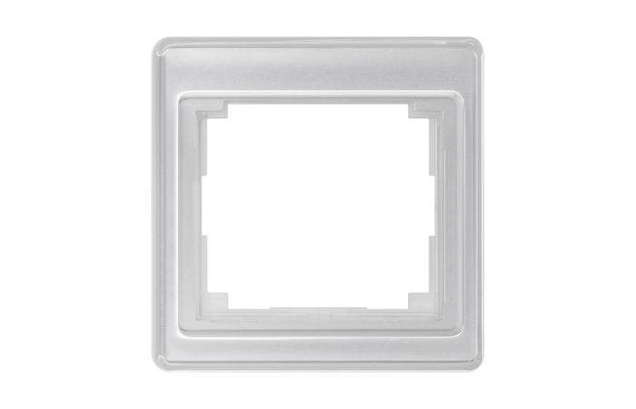 Rėmelis viengubas sidabro spalvos - JUNG