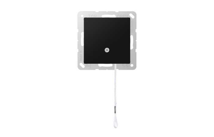 Jungiklis p/t su virvele juodos matinės spalvos A - JUNG