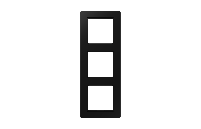 Rėmelis trigubas juodos matinės spalvos A FLOW - JUNG