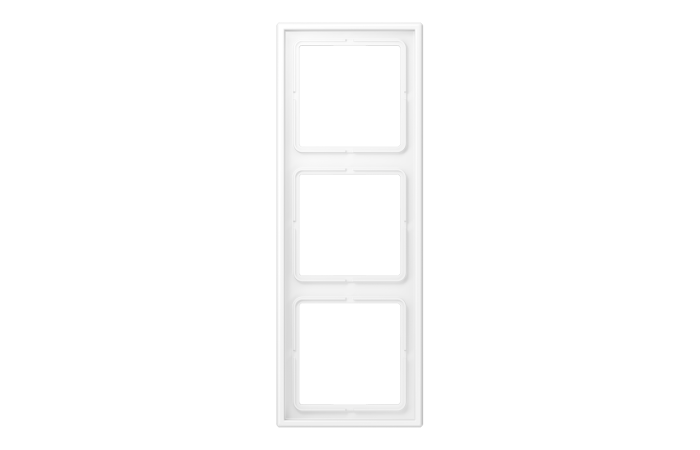 Rėmelis trigubas baltos matinės spalvos LS - JUNG