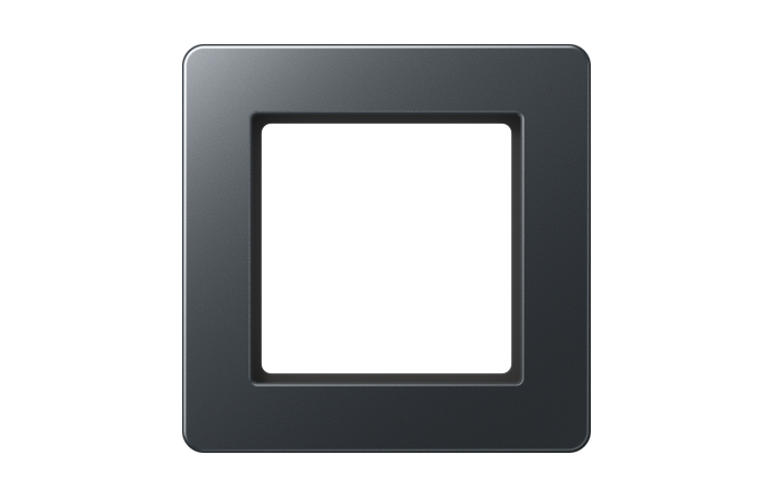 Rėmelis viengubas antracito matinės spalvos A FLOW - JUNG