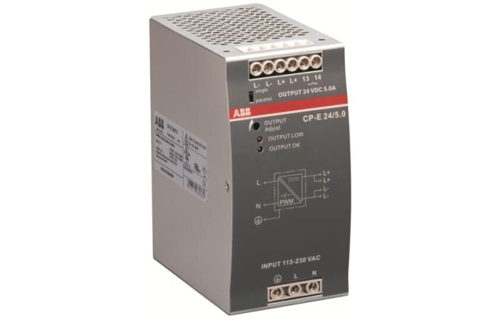 Maitinimo šaltinis 24V DC 120W 5A CP-E24/5.0 - ABB