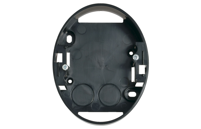 Dėžutė v/t dviguba apvali 25mm juoda Renova - SCHNEIDER ELECTRIC