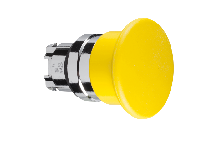 Galvutė mygtukui geltona be fiksacijos 22/40mm grybo formos IP66 ZB4 Harmony - SCHNEIDER ELECTRIC