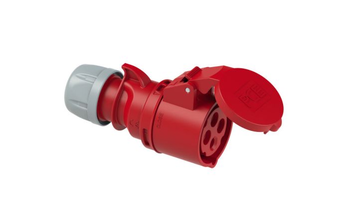 Lizdas CEE a/k 4P 32A 400V 6h IP44 SHARK - PCE