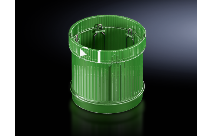 Švyturėlis žalias LED 24V AC/DC IP65 mirksintis 360 laipsnių SG 2370.511 - RITTAL