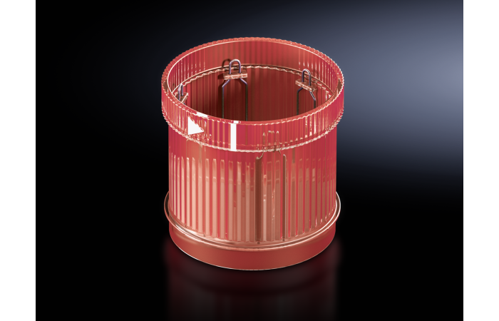 Švyturėlis raudonas LED 230V IP65 mirksintis 360 laipsnių SG 2370.551 - RITTAL