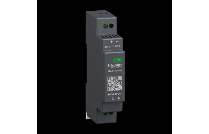 Maitinimo šaltinis 100-240V AC / 24V DC 0.6A 15W modulinis - SCHNEIDER ELECTRIC