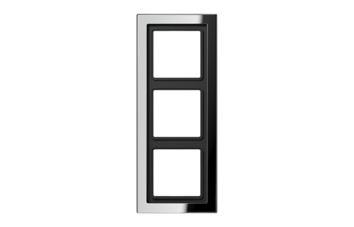 Rėmelis trigubas chromo spalvos LS - JUNG