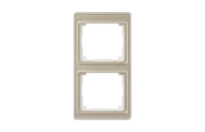 Rėmelis dvigubas vertikalus montažui bronzinis SL - JUNG