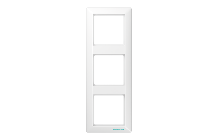 Rėmelis trigubas baltas antibakterinis AS 500 - JUNG