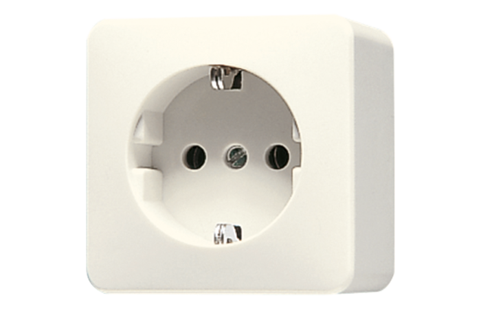 Lizdas v/t dramblio kaulo spalvos 16A 250V - JUNG