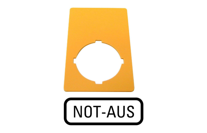 Lentelė užrašams Not-aus M22-XZK-D99 - EATON