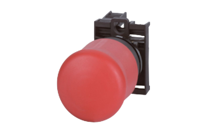 Mygtukas STOP su fiksacija 1nc M22-PV/K01 - EATON