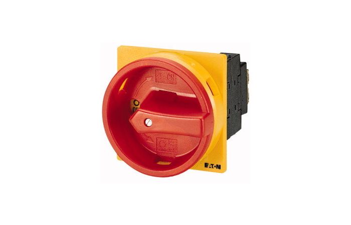 Kirtiklis saugumo 3P 25A 11kW (AC23) į skydą raudona rankena P1-25/EA/SVB/HI11 - EATON