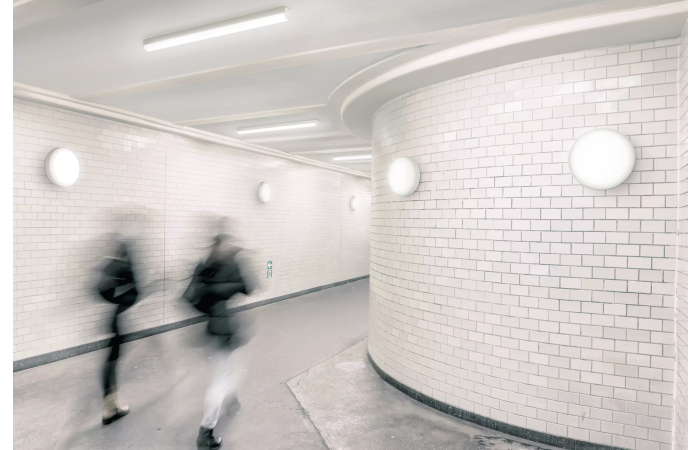 Šviestuvas v/t LED 11W IP65 3000K 1100lm D285mm WL070V LED11S/830 PSU II WH LEDINAIRE - PHILIPS