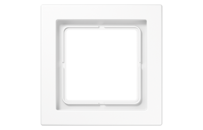 Rėmelis viengubas baltas LS DESIGN - JUNG