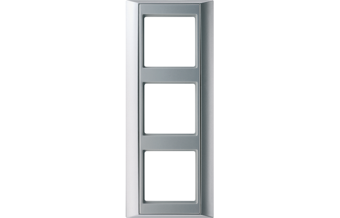 Rėmelis trigubas aliuminio spalvos A - JUNG