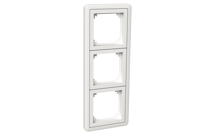 Rėmelis trigubas baltas Exxact Combi - SCHNEIDER ELECTRIC