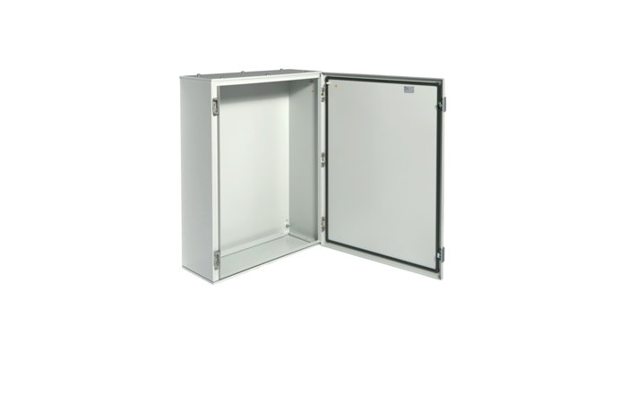 Skydas v/t 800x600x250 IP65 metalinis Orion (be montažinės plokštės) - HAGER