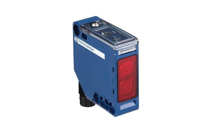 Jutiklis fotoelektrinis M12 Sn1m 50x50mm 12-24V DC 3-laidis difuzinis 1no PNP M12 4-kontaktų jungtis XUK5APANM12 - TELEMECANIQUE