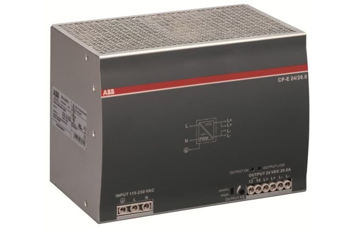 Maitinimo šaltinis 24V DC 480W 20A CP-E24/20.0 - ABB