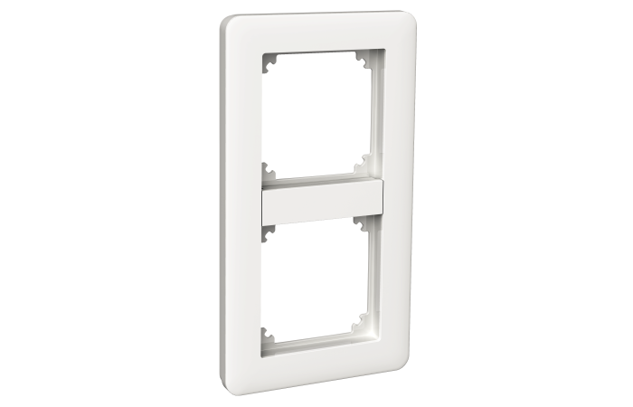 Rėmelis dvigubas baltas Primo EXXACT - SCHNEIDER ELECTRIC