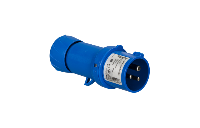 Kištukas CEE a/k 2P+E 6h 16A 400V IP44 PratiKa - SCHNEIDER ELECTRIC
