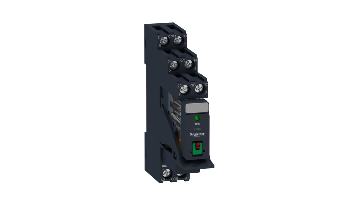Zelio RXG Relay module /O 5A 230VAC,, RXG22P7PV, AUTOMATION PANEL OFFER, CONTROL PANEL COMPONENTS, CONTROL PANEL COMPONENTS - SCHNEIDER ELECTRIC (pavadinimas tikslinamas)