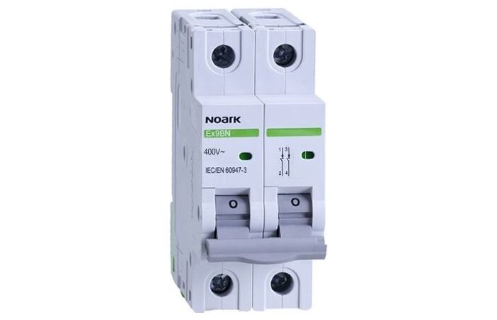 Automatas 2P 16A C 6kA Ex9BN 2P C16 - NOARK